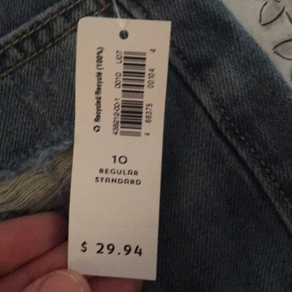 Jean mini skirt size 10 - Picture 4 of 5